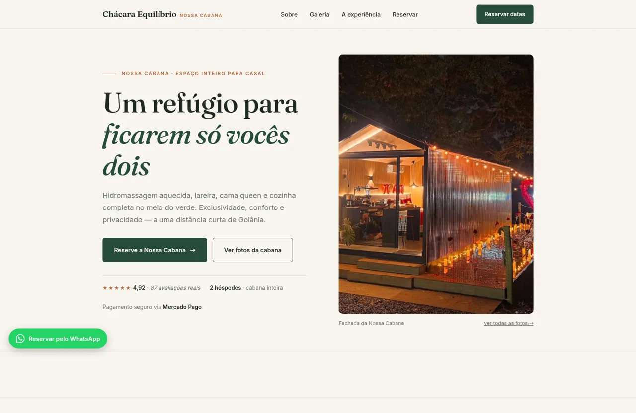 Chácara Equilíbrio cover
