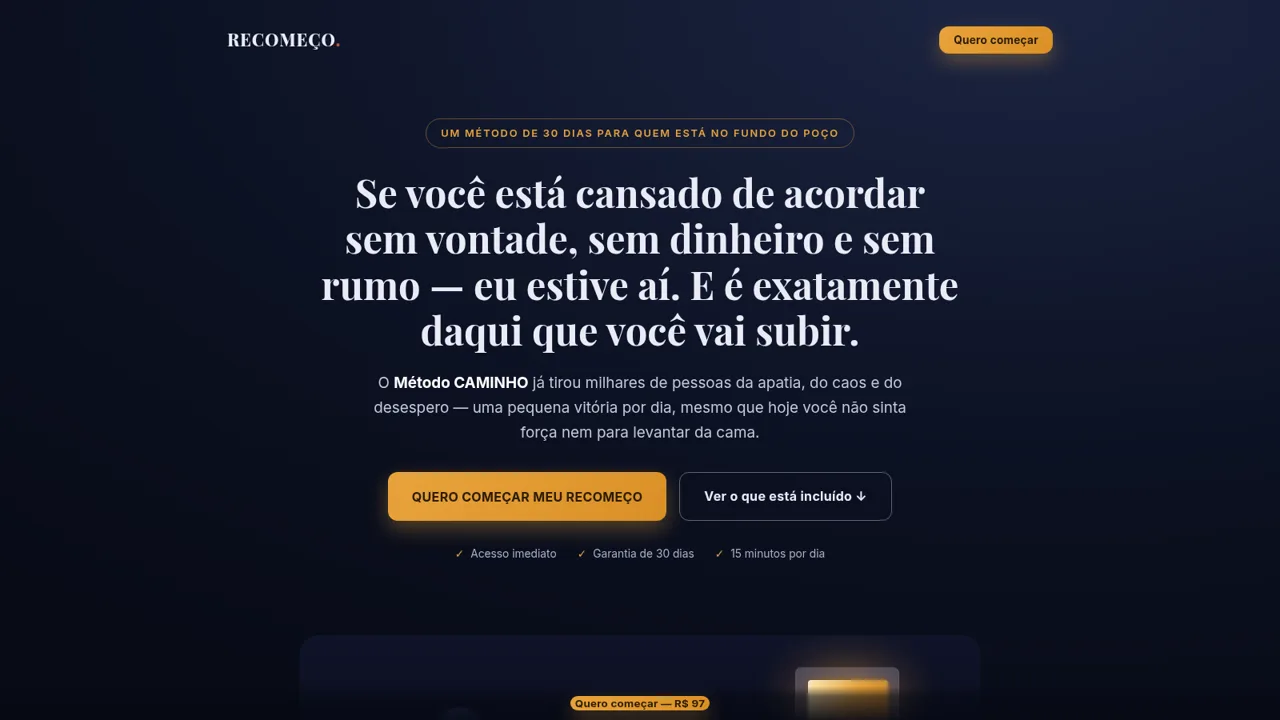 O Reboot: Método de Reinicialização Pessoal