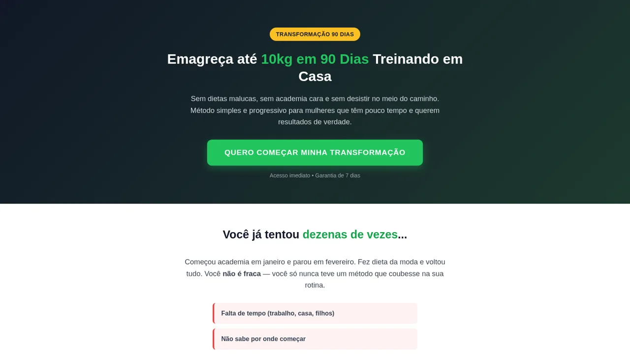 Transformação 90 Dias