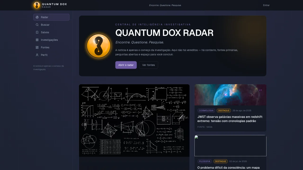 QUANTUM DOX RADAR cover