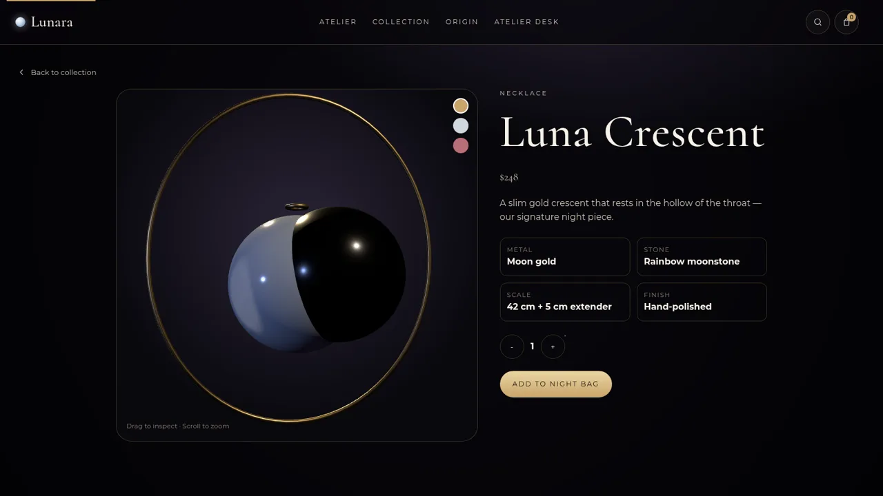 Lunara Moon Jewellery cover