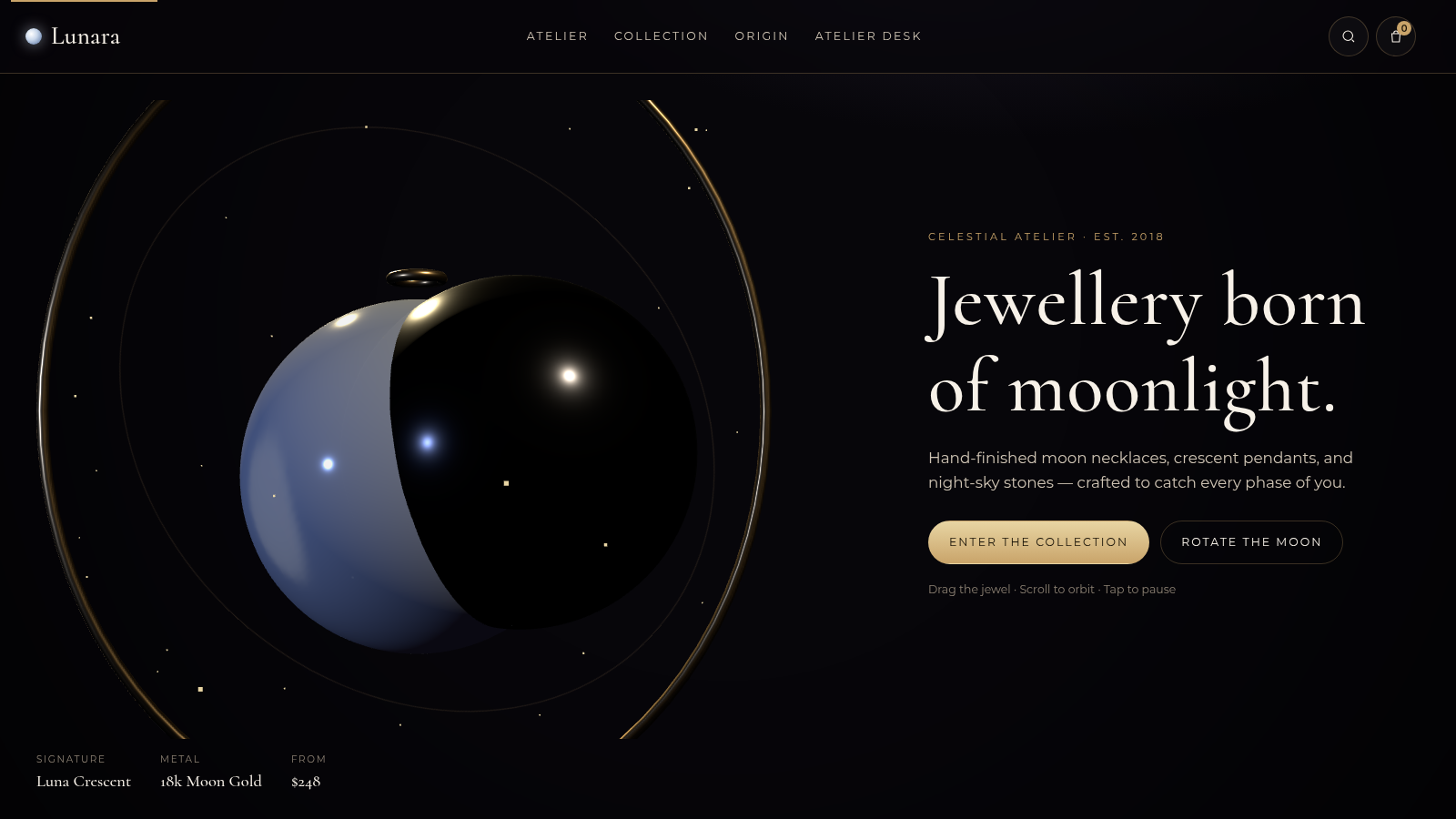 Lunara Moon Jewellery cover