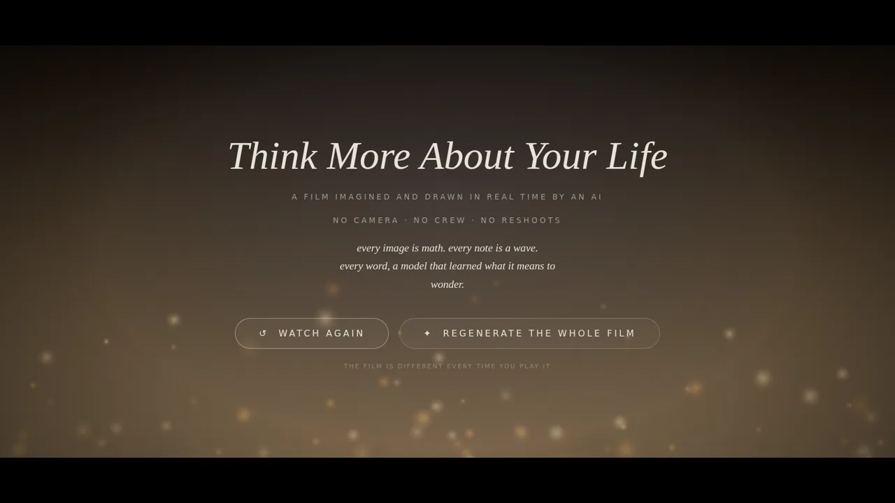 Think More About Your Life cover
