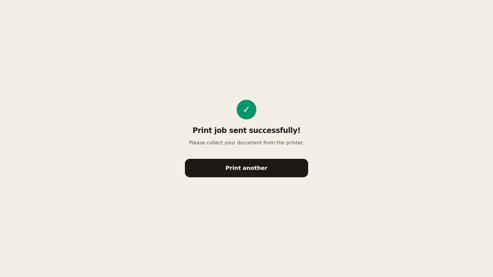 Print Your Document cover