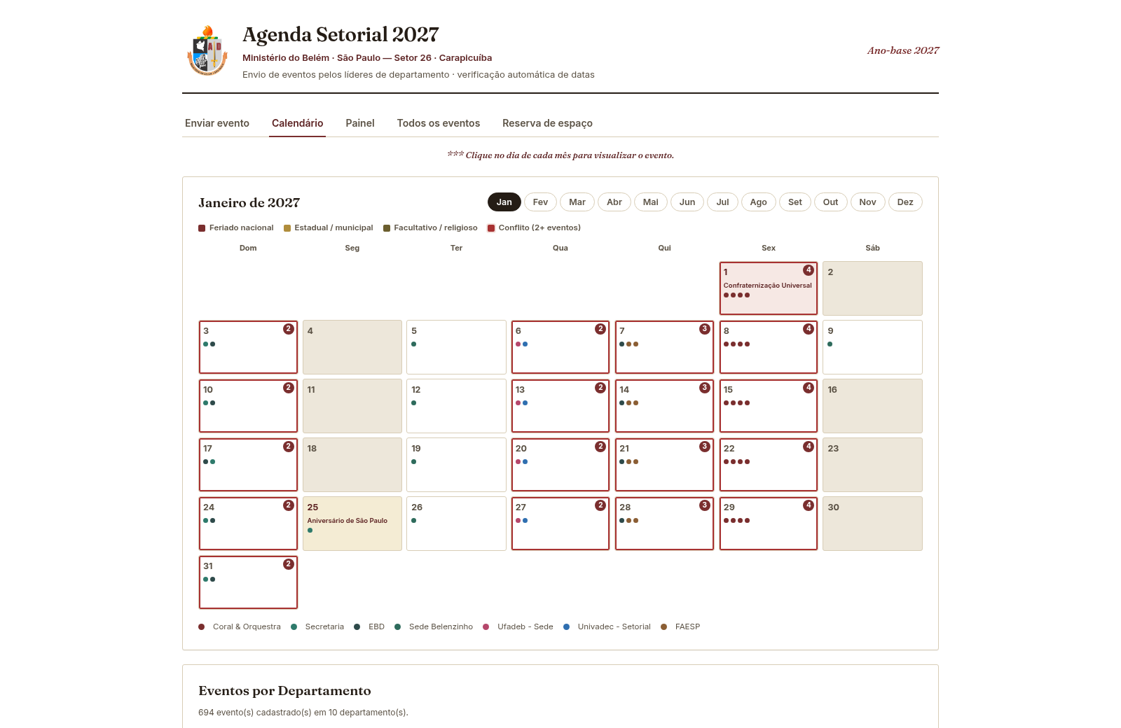 Agenda Setorial 2027 cover
