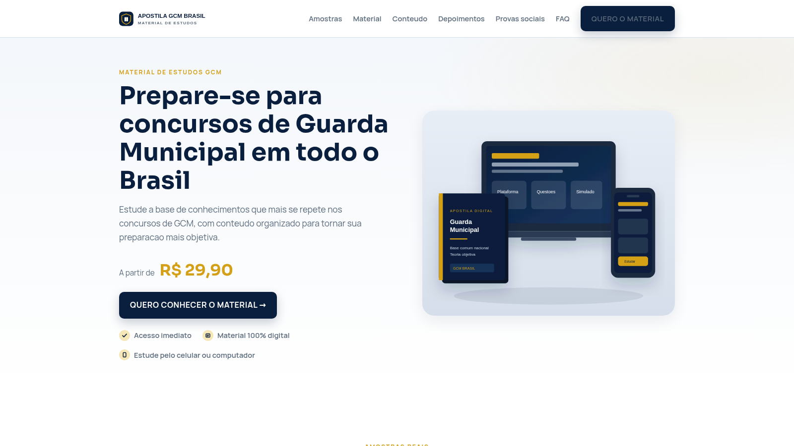 Apostila GCM Brasil cover